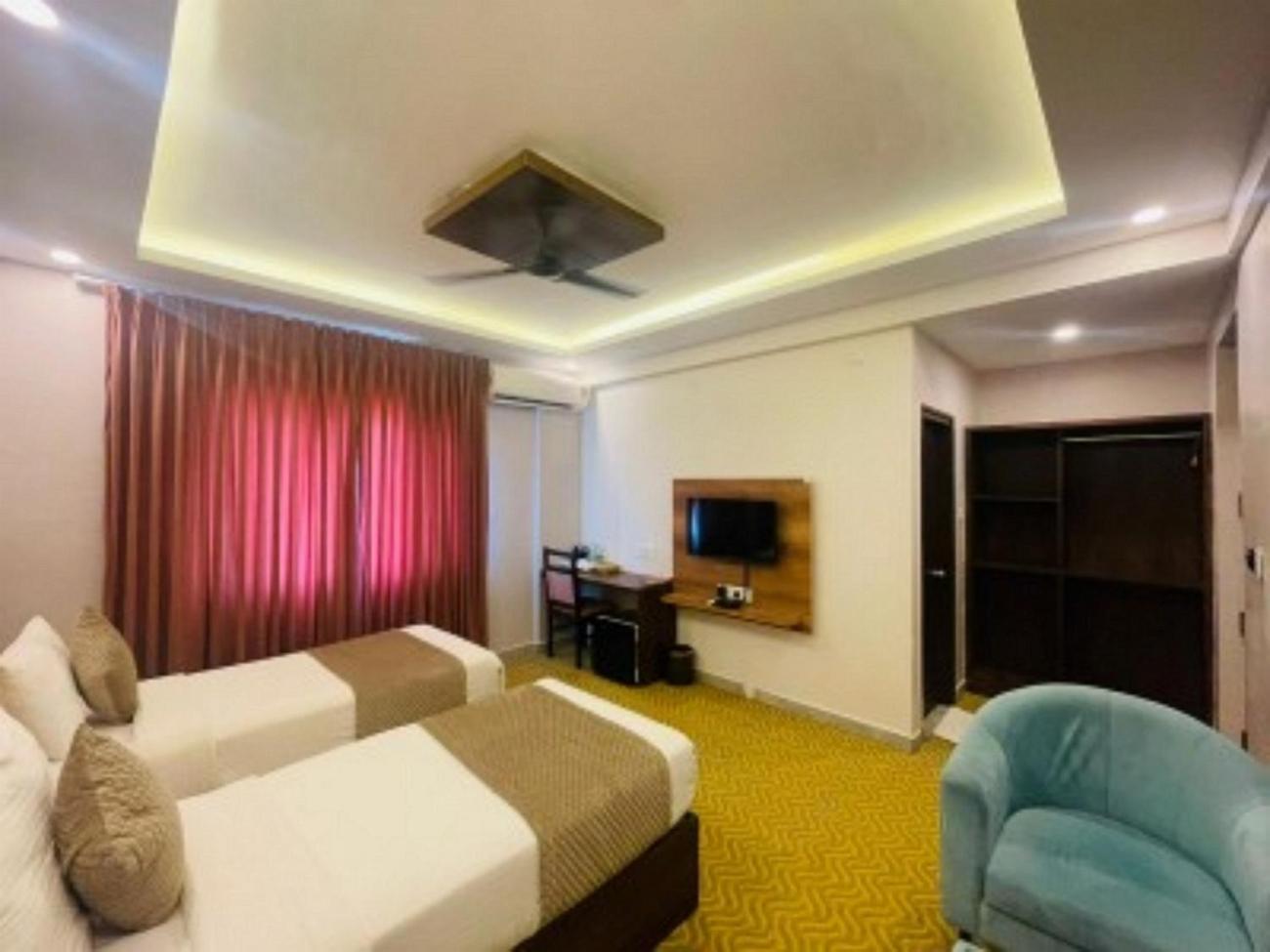 Vovo Hotels Yelahanka Exterior foto